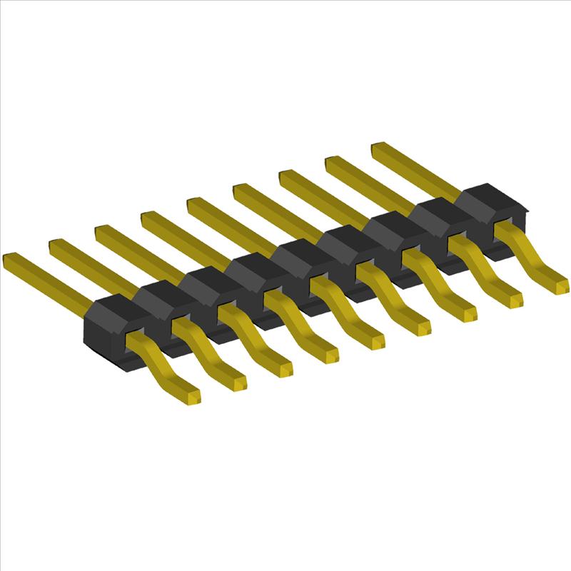 2.54mm Pin Header Single Row SMD Type.(Low Profile Type)